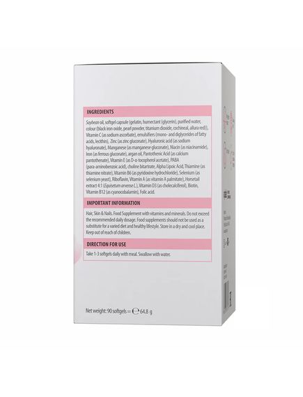 Ultra Women's Hair, Skin & Nails - 90 softgels, зображення 3