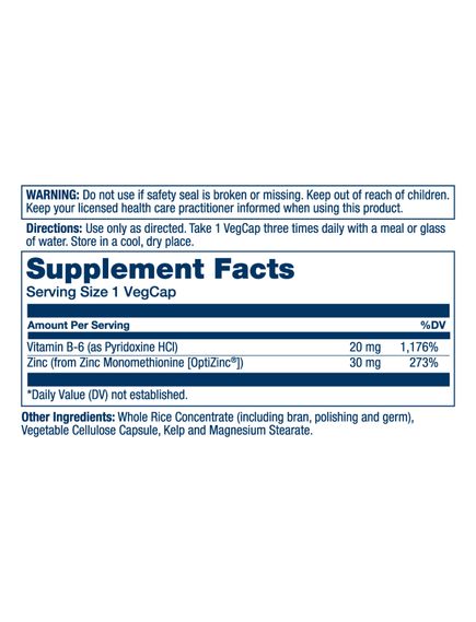 Opti Zinc 30mg - 60 vcaps, зображення 2