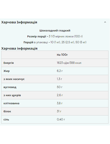 (17.07 Очікування) Impact Weight Gainer V2 - 1000g Chocolate Smooth, зображення 2