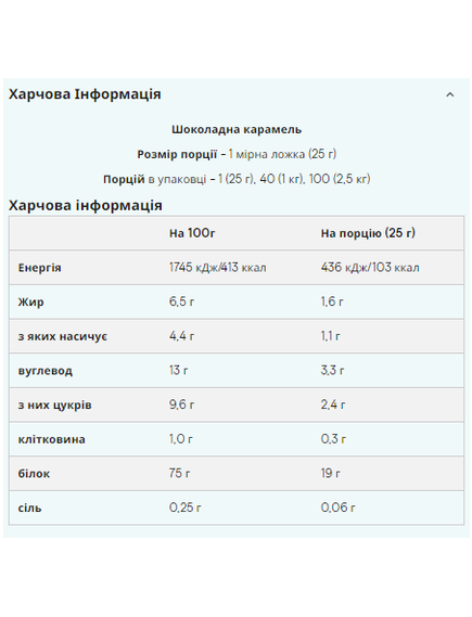 (17.07 Очікування) Impact Whey Protein - 2500g Chocolate-Caramel, зображення 2