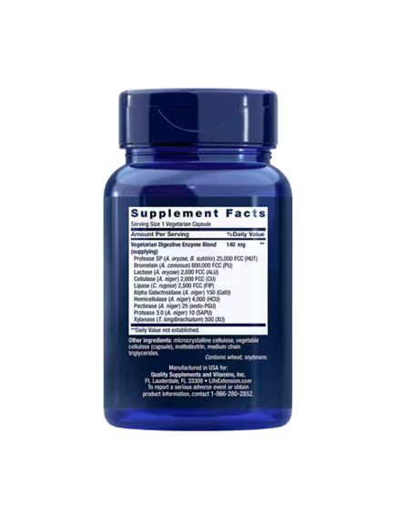 Enhanced Super Digestive Enzymes - 60 veg caps, зображення 2