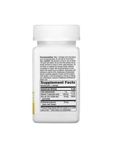 (04.07 Очікування) Zinc - 60 lozenges, зображення 2