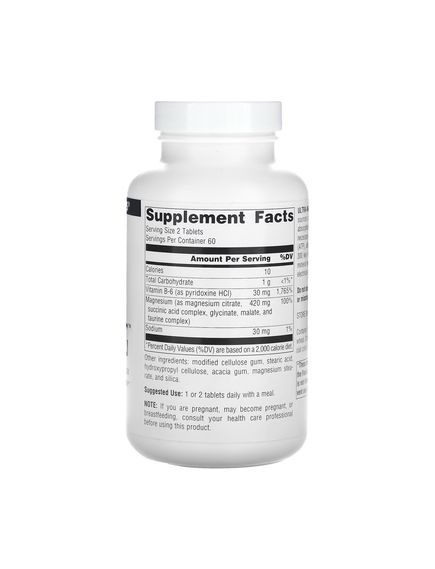 (29.07 Очікування) Ultra-Mag Magnesium Complex - 60 Tablets, зображення 2