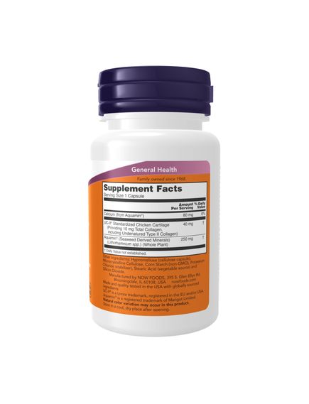 (12.07 Очікування) UC-II® Type II Collagen 40mg - 60 vcaps, зображення 2