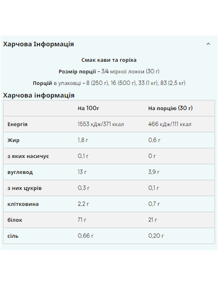 (17.07 Очікування) Vegan Blend - 1000g Strawberry, зображення 2