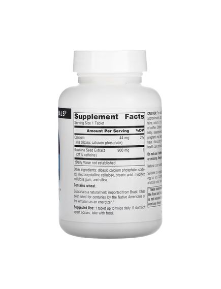 Guarana Energizer™ 900mg - 60 tabs, зображення 2