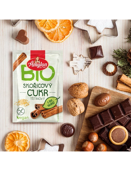 Цукор з корицею органічний Amylon 20 г, зображення 2