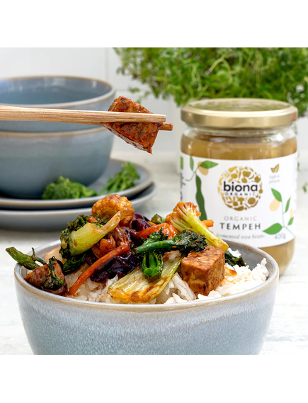 Biona Organic Темпе ферментовані соєві боби органічні 400 г, зображення 2