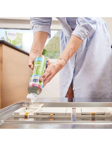 Claro Ополіскувач для миття скла в посудомийній машині Еко 500 мл, зображення 2