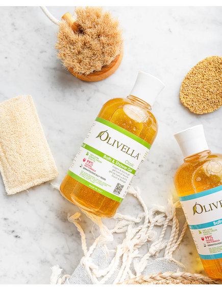 Olivella Гель для душу та ванни Оливковий Класичний 500 мл, зображення 2