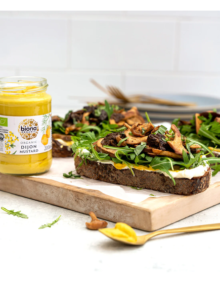 Biona Organic Гірчиця Діжонська веганська органічна 200 г, зображення 2