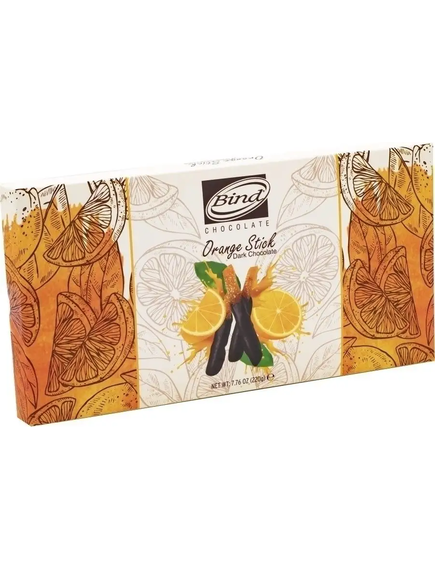Bind Цукерки Скоринки Апельсину в чорному шоколаді 220 г, зображення 2