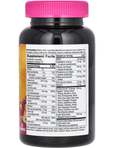 Nature's Way Alive! Мультивітаміни для жінок віком 50+ Преміум 75 жувальних таблеток, зображення 2