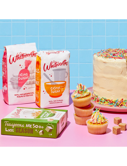 Цукор тростинний Демерара в кубиках Whitworths 500 г, зображення 2