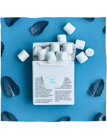 True Gum Жувальна гумка без цукру Сильна М'ята 21 г, зображення 2