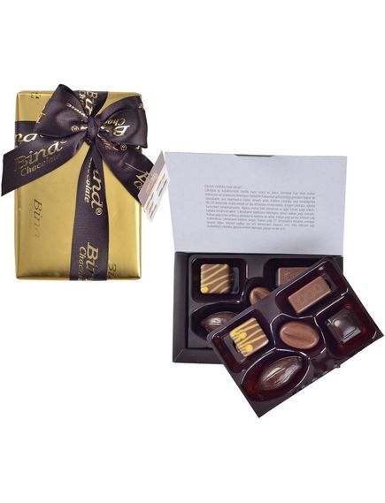 Bind Цукерки шоколадні асорті Баллотін Gold Box 110 г, зображення 2