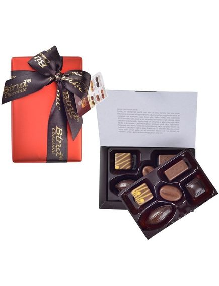 Bind Цукерки шоколадні асорті Баллотін Red Box 110 г, зображення 2