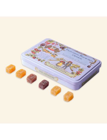 Cruzilles Мармелад фруктовий міні асорті в жестяній скринці 280 г, зображення 2