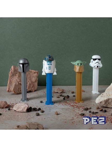 Pez Star Wars Іграшка R2-D2 + фруктові цукерки 2шт*17 г, зображення 3