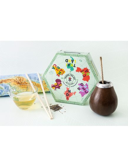 Чайний набір Travel Tea Set Acorus 6 видів по 10 пакетиків-саше 105 г, зображення 4