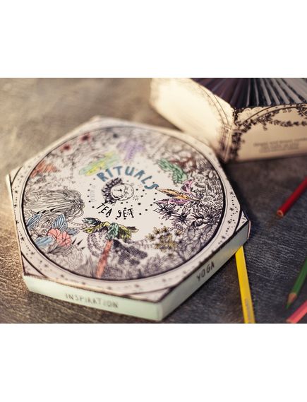 Чайний набір Ритуали Rituals Tea Set Acorus 6 видів по 10 пакетиків-саше 105 г, зображення 4