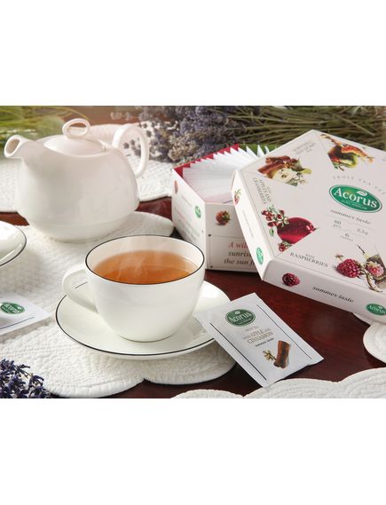 Чайний набір Літній Смак Summer Taste Acorus 6 видів по 10 пакетиків-саше 105 г, зображення 5