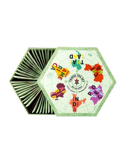 Чайний набір Travel Tea Set Acorus 6 видів по 10 пакетиків-саше 105 г, зображення 2