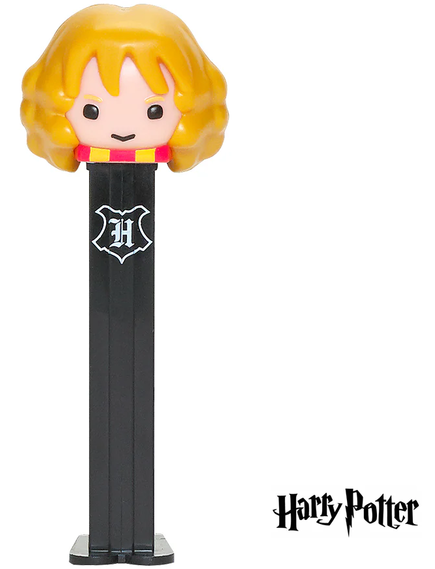 Pez Harry Potter Іграшка Герміона Ґрейнджер + фруктові цукерки 2шт*17 г, зображення 2