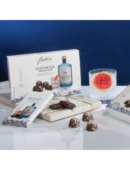 Butlers Цукерки шоколадні Трюфель Ірландський Джин 125 г, зображення 3