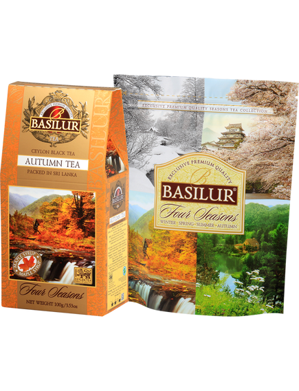Basilur Four Seasons Чай чорний Осінній Чай листовий 100 г, зображення 2
