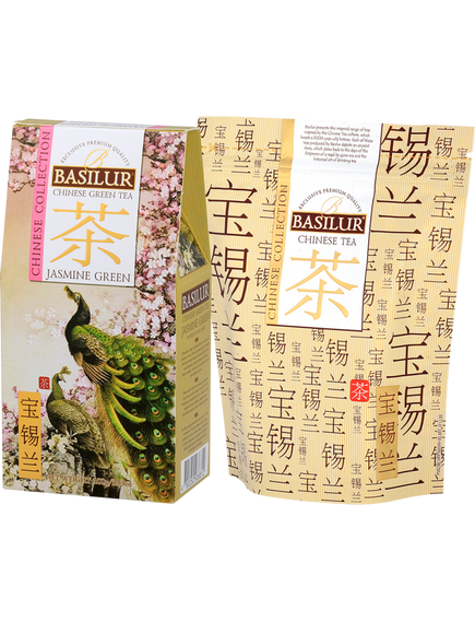 Basilur Чай зелений Китайський Жасмін Зелений листовий 100 г, зображення 3