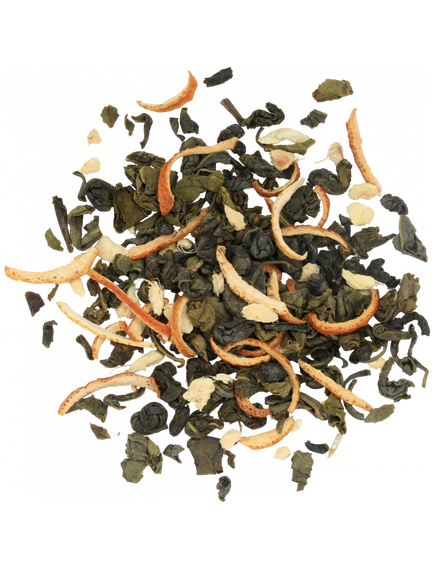 Basilur Magic Fruits Чай зелений Імбир-Апельсин листовий 100 г, зображення 3