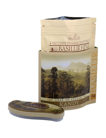 Basilur Чай чорний Лист Цейлону Канді листовий 100 г, зображення 2