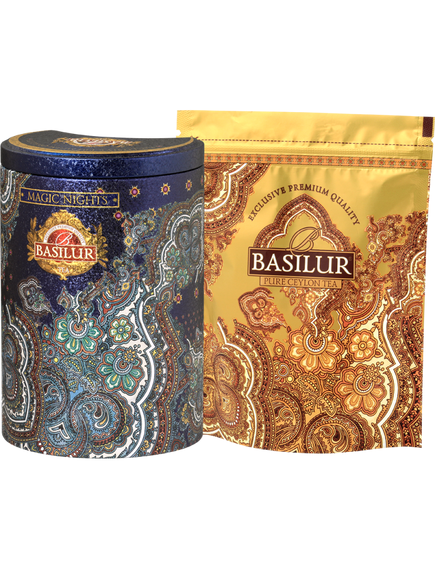 Basilur Oriental Collection Чай чорний Магія Ночі листовий 100 г, зображення 2