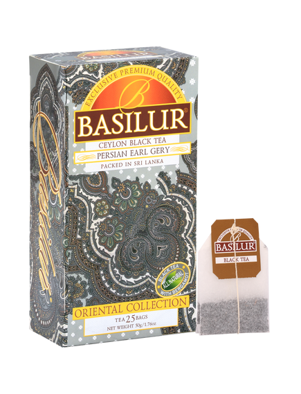 Basilur Oriental Collection Чай чорний Перський Ерл Грей пакет 25шт*2 г, зображення 2