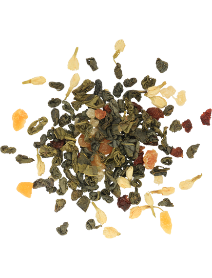 Basilur Чай зелений Подарунок Рожевий листовий 100 г, зображення 3