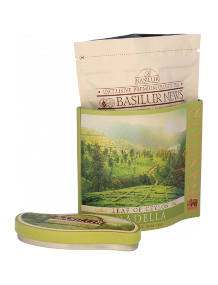 Basilur Чай зелений Лист Цейлону Раделла листовий 100 г, зображення 2