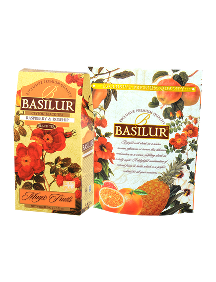 Basilur Magic Fruits Чай чорний Малина-Шипшина листовий 100 г, зображення 2