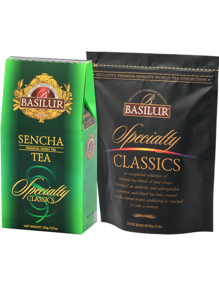 Basilur Specialty Classics Чай зелений Сенча листовий 100 г, зображення 2