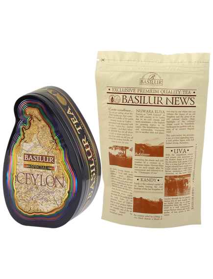 Basilur Чай чорний Чайний Острів Цейлон Особливий листовий 100 г, зображення 2