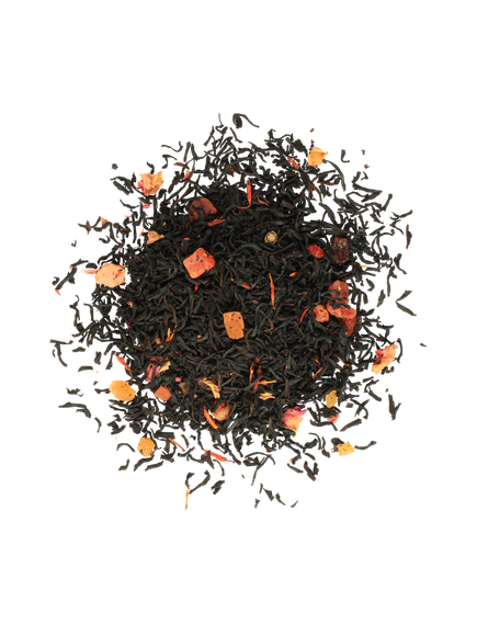 Basilur Чай чорний Полуниця-Вершки&Рухуну 2в1 в банці 100 г, зображення 3