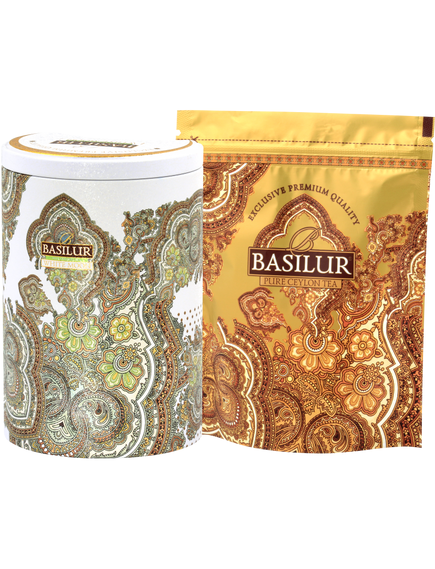 Basilur Oriental Collection Чай зелений Білий Місяць листовий 100 г, зображення 2