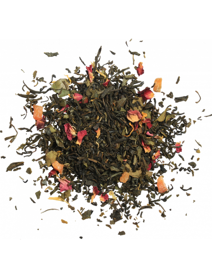 Basilur Чай білий Персик-Троянда листовий 100 г, зображення 2