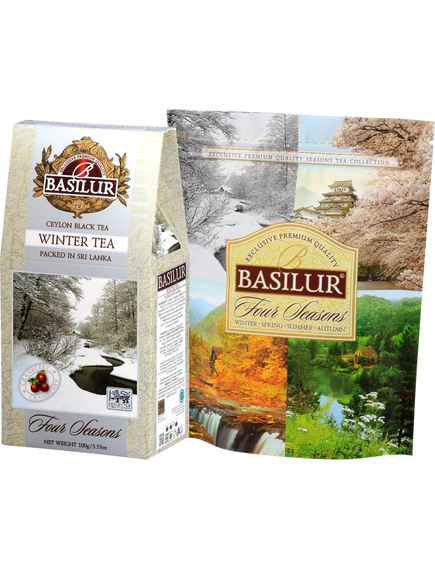 Basilur Four Seasons Чай чорний Зимовий Чай листовий 100 г, зображення 2