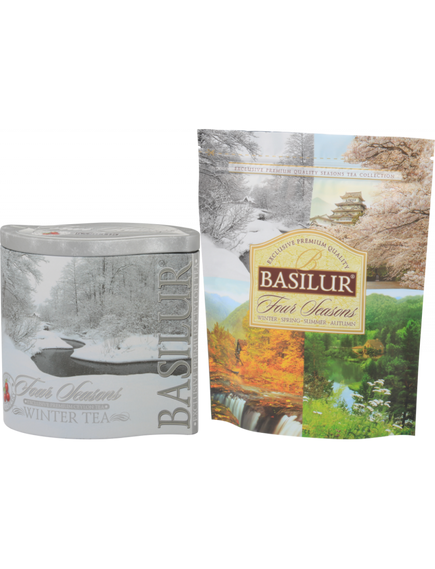 Basilur Four Seasons Чай чорний Зимовий Чай листовий 100 г, зображення 3