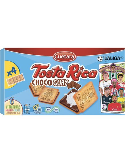Cuetara Печиво-сендвіч дитяче з шоколадно-молочною начинкою Choco Guay 168 г, зображення 2
