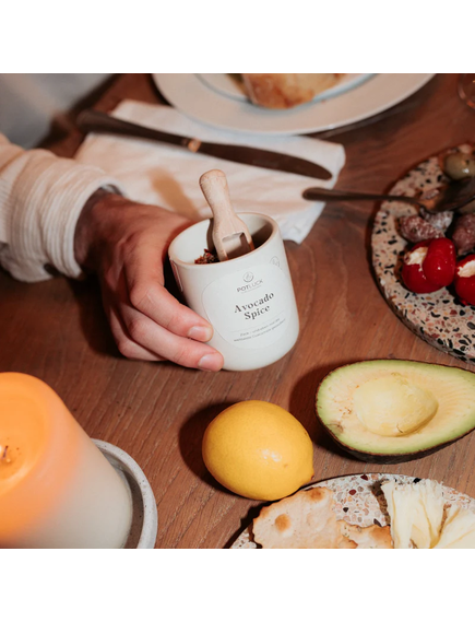 Potluck Суміш спецій для Авокадо в керамічному горщечку 80 г, зображення 3