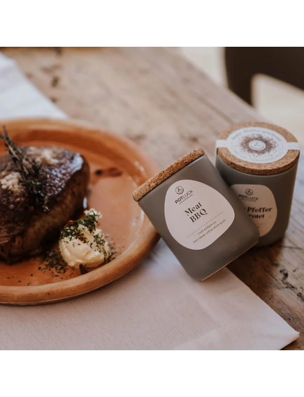 Суміш спецій для м'яса Meat BBQ Potluck в керамічному горщечку 150 г, зображення 2