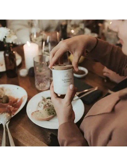 Суміш трав Італійські Трави Potluck в керамічному горщечку 25 г, зображення 2