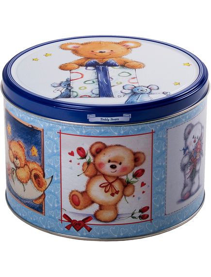 Jacobsens Печиво вершкове Ведмедики Тедді в банці 300 г, зображення 2